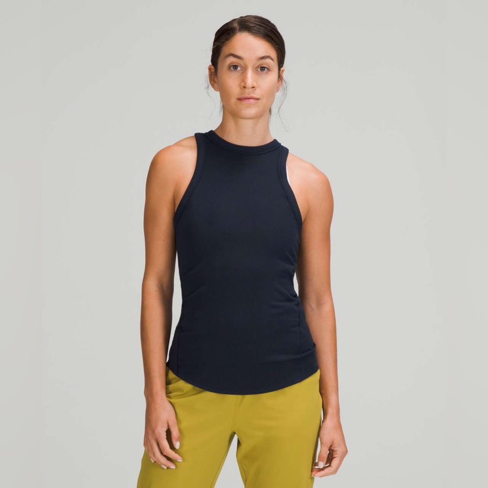 Lululemon Hold Tight Tank Top size 4 True Navy TRNV